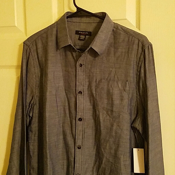 Men's Structure Collection Dress Shirts - Picture 1 of 4